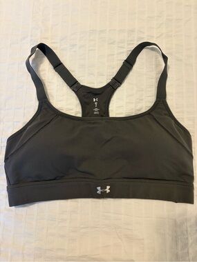 Under Armour Black Women's Adjustable-Strap Sports Bra
